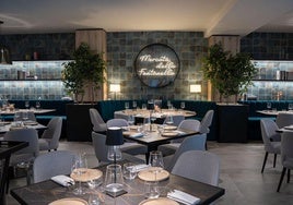 The restaurant provides the perfect setting to enjoy Valentine's Day—an elegant and intimate space.